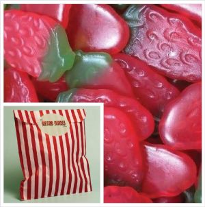 Giant Strawberries Sweet Bag