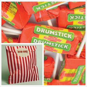 Drumstick Lollies Sweet Bag