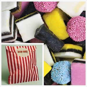 Liquorice Allsorts Sweet Bag