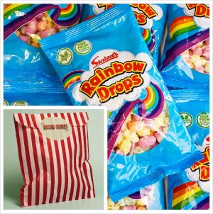 Rainbow Drops Sweet Bag