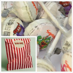 Double Candy Lollies Sweet Bag