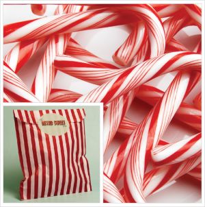 Candy Canes Sweet Bag