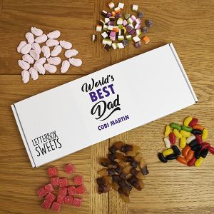 Worlds Best Dad - Letterbox Sweets