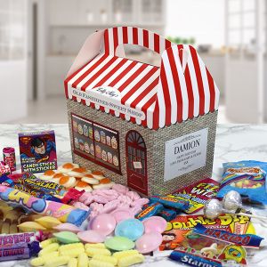 Personalised Old Fashioned Sweet Shop Box