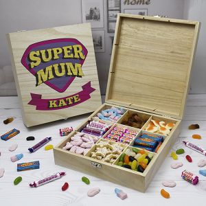 Super Mum - Wooden Sweet Box